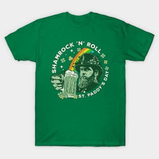 St Patricks Day Shamrock n Roll T-Shirt